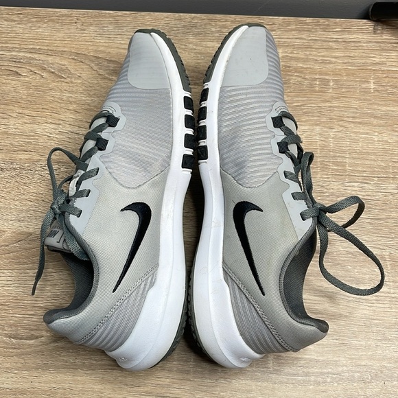 Nike Training Mens Flex Control 4 Workout Shoes Sneakers Grey Black Swoosh 8 - Picture 4 of 11